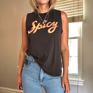 MATE THE LABEL “SPICY” TANK